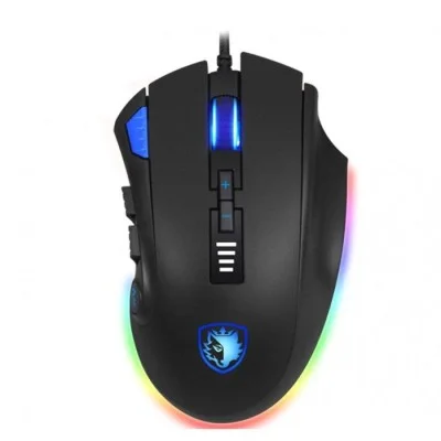 Sades AXE S12 Gaming Mouse - Black